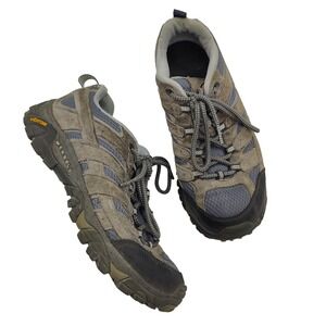 Merrell Women Gorpcore Hiking Moab 2 Vent Shoes 7.5 Smoke Grey Blue J06014
